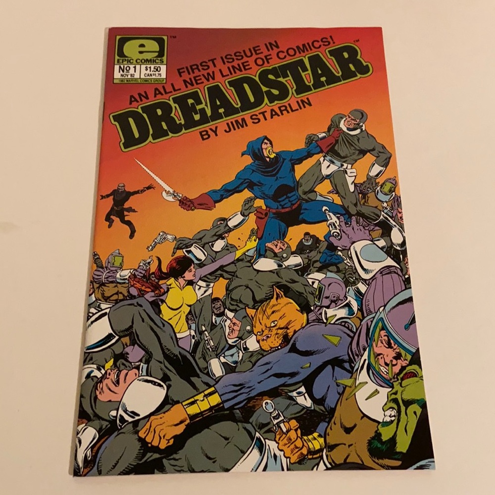 Epic Comics Dreadstar #1 vintage